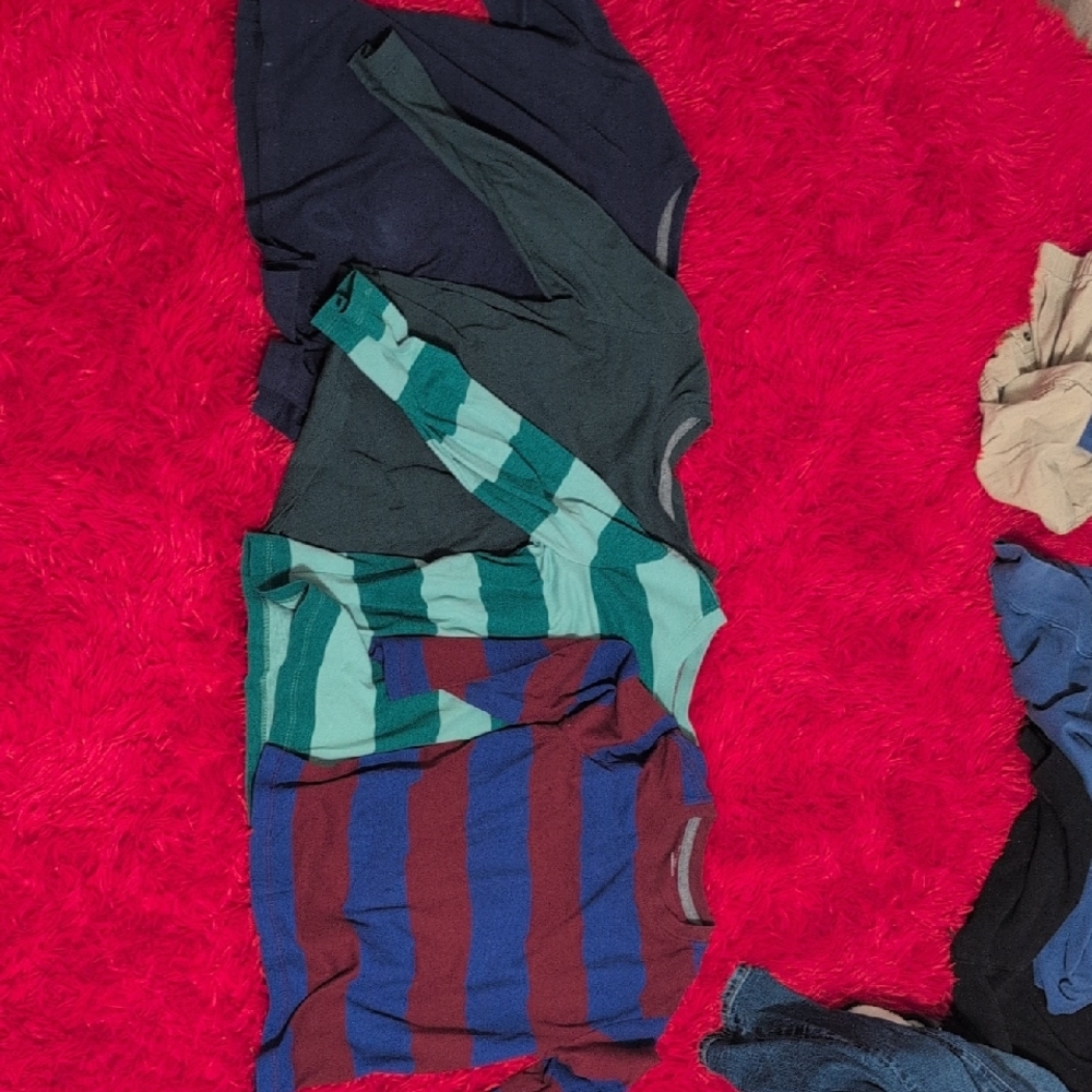 4  Old Navy Striped Long Sleeve Shirts